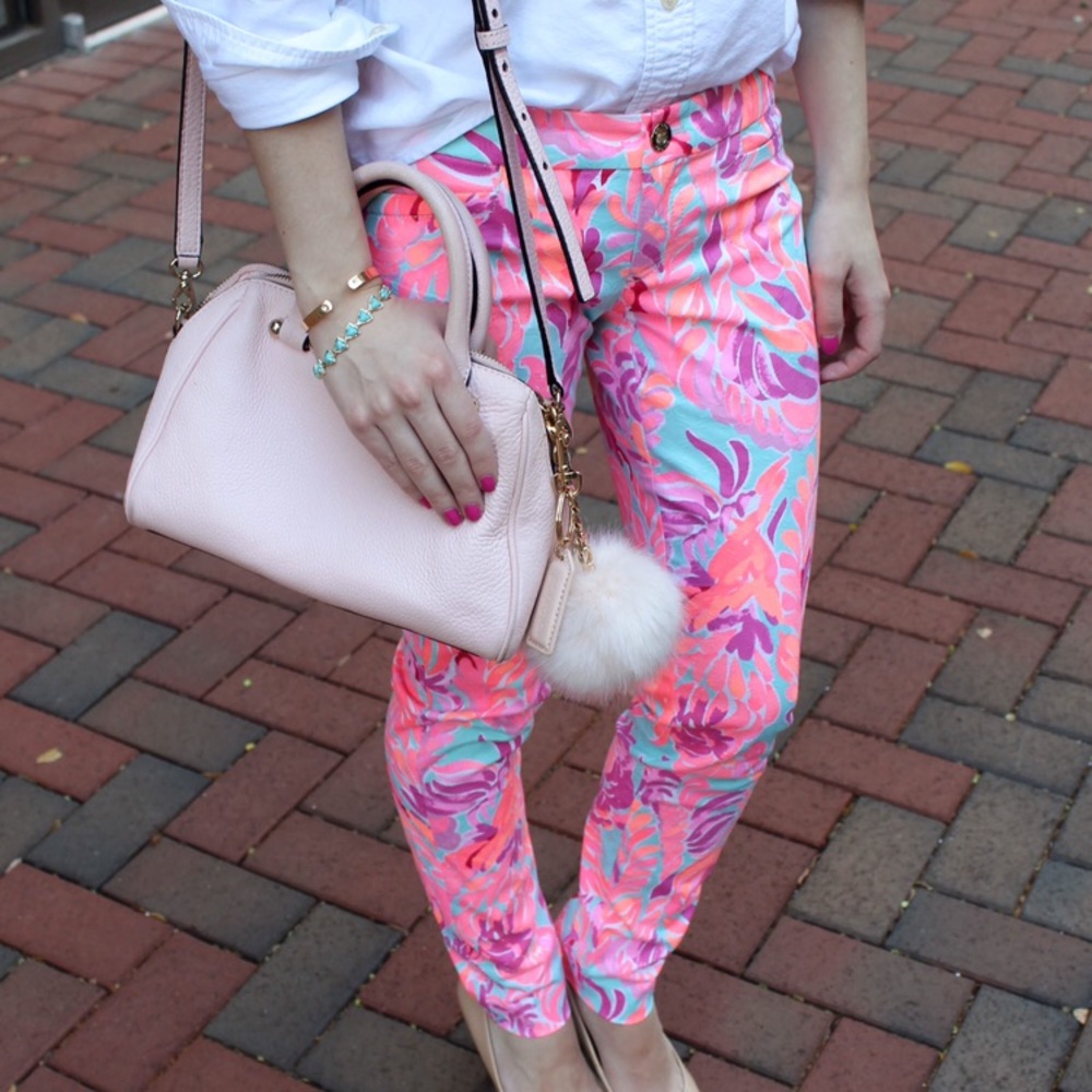 Lilly Pulitzer Kelly pants